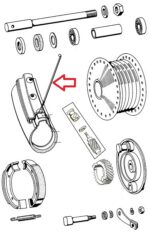 Žbice Tomos APN 18" set 3,5x180 mm - Slika 2