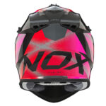 Kaciga NOX Cross N633 FUSION nardo sivo roza iridium - Slika 3