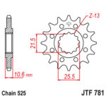 Lančanik prednji JT JTF781-14 (525) 14 zuba