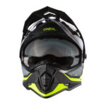 Kaciga ONEAL Enduro SIERRA žuto crno siva XL - Slika 3