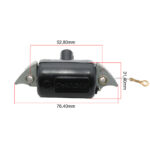 Bobina Tomos 6V crno Bosch paljenje China - Slika 4