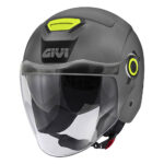 Kaciga jet GIVI 12.5B BASIC siva XL