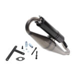Auspuh Piaggio/Gilera 2T 50/70cc lakirani BULLET - Slika 2