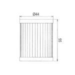 Filter ulja HF132 Hiflo - Slika 2