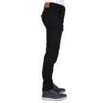 Pantalone BRANDON JEANS CARGO džepare  muške crne 34 MODEKA - Slika 3