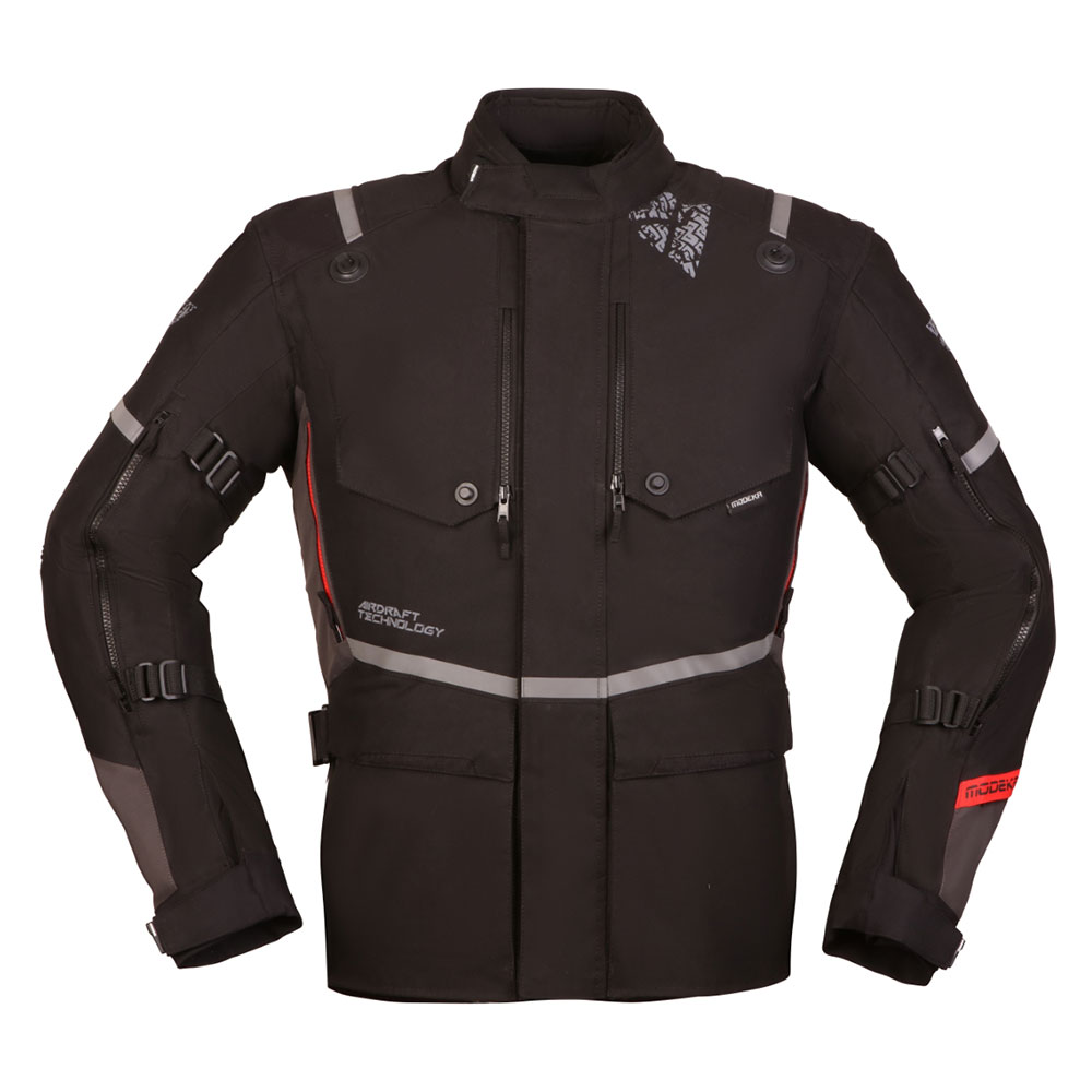Jakna TROHN tamno sivo crna 54 / XL MODEKA