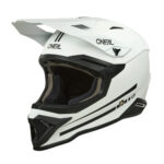 Kaciga ONEAL Cross 1SRS SOLID bela