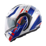 Kaciga GIVI Flip Up X30 PULSAR belo plavo crvena L - Slika 2