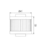 Filter ulja HF185 Hiflo - Slika 2