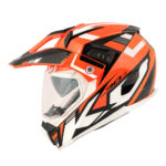 Kaciga Kappa Enduro KV30R GRAYER narandžasto crna XL - Slika 2