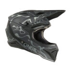 Kaciga ONEAL Cross 1SRS SPLASH crno siva XL - Slika 6