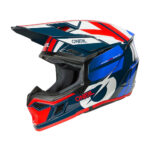 Kaciga ONEAL Cross 3SRS RIDE plavo belo crvena XXL