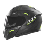 Kaciga NOX Flip Up N968 ULTRA sa naočarima mat crno žuta 2XL - Slika 2