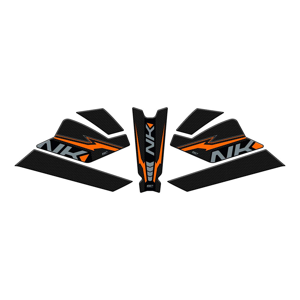 Nalepnice rezervoara TANK PAD CF MOTO 250NK/ 300NK (23-24) narandžaste GP KOMPOZIT