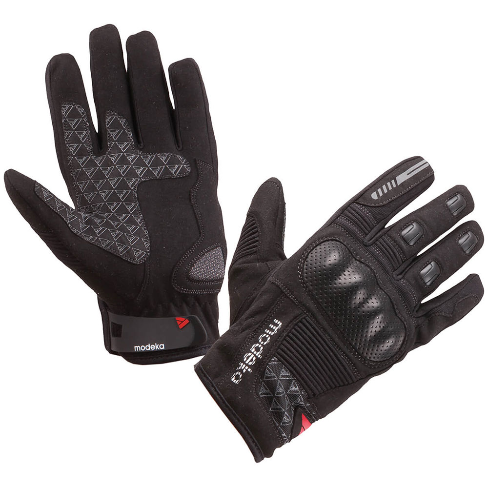 Rukavice FUEGO kratke crne 8 M MODEKA
