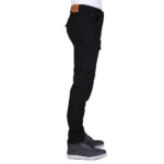 Pantalone BRANDON JEANS CARGO džepare  muške crne 38 MODEKA - Slika 3