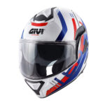 Kaciga GIVI Flip Up X30 PULSAR belo plavo crvena M