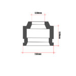 Teflon ventila Kawasaki ZX-6 Athena - Slika 2