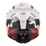 Kaciga NOX Cross N761 GRADIANT crveno bela dečija XL - Slika 3