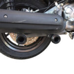 Crash pad / štitnik za auspuh Yamaha X MAX 250/ 400 (14-17) GP KOMPOZIT - Slika 3
