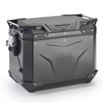 Bočni kofer GIVI TREKKER OUTBACK MONOKEY® CAM SIDE EVO SMART 48 BLACK LINE ALU crni desni 48L