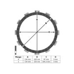 Lamele TRW MCC425-9 set - Slika 2