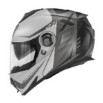 Kaciga GIVI Flip Up X27 DIMENSION crno titanium srebrna XXL - Slika 2
