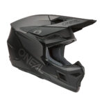 Kaciga ONEAL Cross 3SRS SOLID crno siva XL - Slika 6