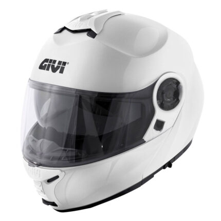 Kaciga GIVI Flip Up X21 EVO bela  sa naočarima XL