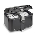 Centralni kofer GIVI TREKKER DOLOMITI DLM46B ALU crni Monokey 46L - Slika 3