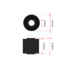 Silen blok 8x18x32mm TNT - Slika 2