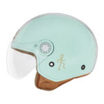 Kaciga NOX Jet 210 pastelno zelena M - Slika 4