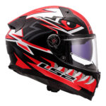 Kaciga LS2 Full Face FF811 VECTOR II BUNDRI crno crvena - Slika 6