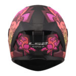 Kaciga LS2 Full Face FF820 RAPID III POPIES II crno roza XS - Slika 3