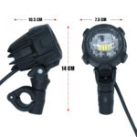 Maglenke velike univezalne LED 18W SFR001 GP KOMPOZIT - Slika 2