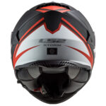 Kaciga LS2 Full Face FF800 STORM II NERVE mat crno crvena sa naočarima XXL - Slika 3