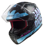Kaciga LS2 Full Face FF353 RAPID PLAYER crno plava XXL - Slika 4
