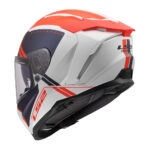 Kaciga LS2 Full Face FF817 CHALLENGER II TITAN belo plavo crvena S - Slika 3