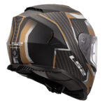 Kaciga LS2 Full Face FF800 STORM II TRACKER crno zlatna XL - Slika 5