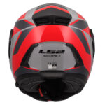 Kaciga LS2 Flip Up FF902 SCOPE II OXYD sivo crvena XL - Slika 4