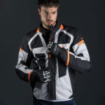 Jakna LS2 SCOUT MAN crno siva narandžasta 5XL - Slika 3
