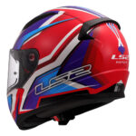 Kaciga LS2 Full Face FF353 RAPID II FLITZ belo plavo crvena XL - Slika 3