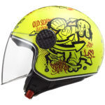 Kaciga LS2 Jet OF558 SPHERE LUX SKATER žuta S - Slika 2