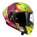 Kaciga LS2 Full Face FF805 THUNDER CARBON GP AERO REPLICA ALDEGUER žuto roza L - Slika 7