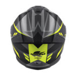 Kaciga Kappa Full Face KV51 ZENITH titanium mat crno žuta XXL - Slika 3