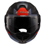Kaciga LS2 Flip Up FF901 ADVANT X OBLIVION mat crno plava sa naočarima XL - Slika 4