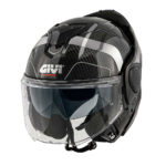 Kaciga GIVI Flip Up X36 CARBON sivo crna - Slika 2