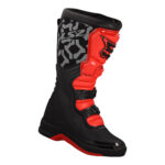 Motocross čizme LS2 RAPTOR muške crno crvene 41 - Slika 4