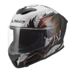 Kaciga LS2 Full Face FF820 RAPID III BOHO belo crno roza