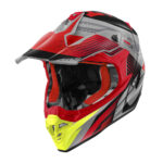 Kaciga GIVI Cross 60.1 FRESH titanium crveno crna M